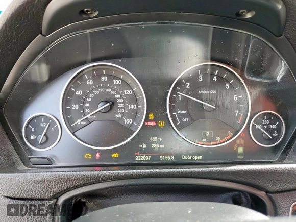 2015 BMW 3 Series 328i with VIN WBA3A5C54FF609416, listed as a Copart auction lot 60273505 with 232,097 mi miles and Salvage title. Bid and sale history available at DreamBid. Image 9.