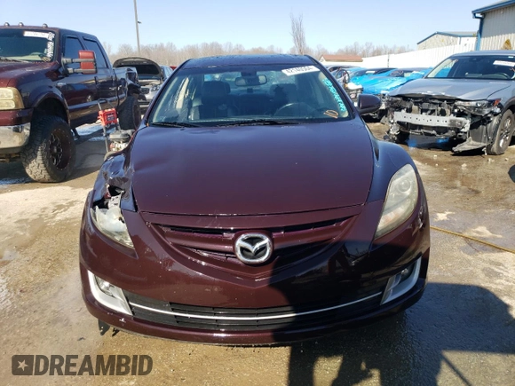 2009 Mazda 6 i Touring with VIN 1YVHP82A495M33771, listed as a Copart auction lot 42140504 with 158,170 mi miles and Non Repairable. Bid and sale history available at carsss.com. Image 5.