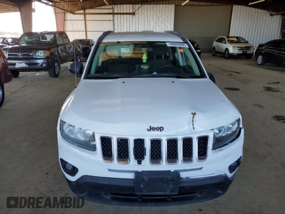 2015 Jeep Compass Sport with VIN 1C4NJCBA7FD190925, listed as a Copart auction lot 49669085 with 164,616 mi miles and Salvage Title. Bid and sale history available at carsss.com. Image 5.