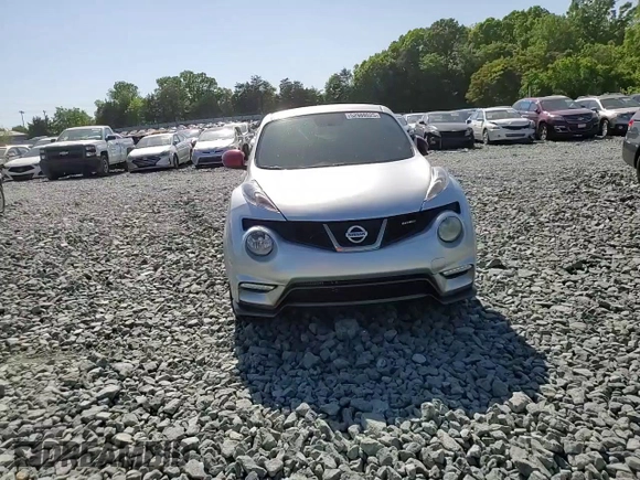 2013 Nissan Juke Nismo with VIN JN8AF5MV8DT225894, listed as a Copart auction lot 52988025 with Not provided miles and Salvage title. Bid and sale history available at DreamBid. Image 14.