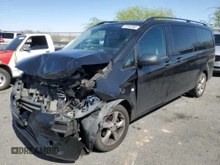 2016 Mercedes-Benz Metris Passenger with VIN WD4PG2EE4G3135345, listed as a Copart auction lot 57483965 with 102,419 mi miles and Salvage title. Bid and sale history available at DreamBid. Image 1.