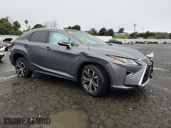 2017 Lexus RX 350 with VIN 2T2ZZMCA3HC035850, listed as a Copart auction lot 44435685 with 46,516 mi miles and Salvage Title. Bid and sale history available at DreamBid. Image 4.