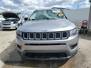 2017 Jeep Compass Sport с VIN 3C4NJDAB7HT656026, выставлен на аукционе Copart как лот 57790745 с пробегом Не указан миль и На запчасти • Non repairable. История ставок и продаж доступна на DreamBid. Изображение 5.