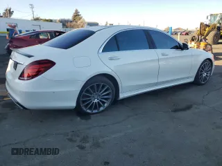 2016 Mercedes-Benz S 550 with VIN WDDUG8CBXGA212892, listed as a Copart auction lot 43206735 with 75,907 mi miles and Salvage Title. Bid and sale history available at carsss.com. Image 3.
