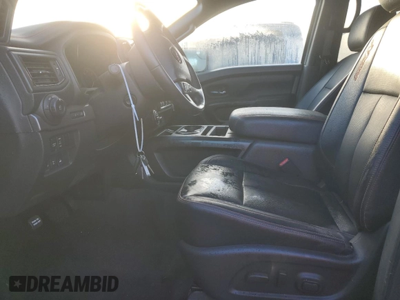 2021 Nissan Titan SV with VIN 1N6AA1ED1MN523407, listed as a Copart auction lot 76109324 with Not provided miles and Salvage title. Bid and sale history available at DreamBid. Image 7.