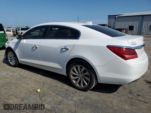 2016 Buick LaCrosse Leather with VIN 1G4GB5G33GF111330, listed as a Copart auction lot 65174464 with 94,800 mi miles and Salvage Title. Bid and sale history available at carsss.com. Image 2.