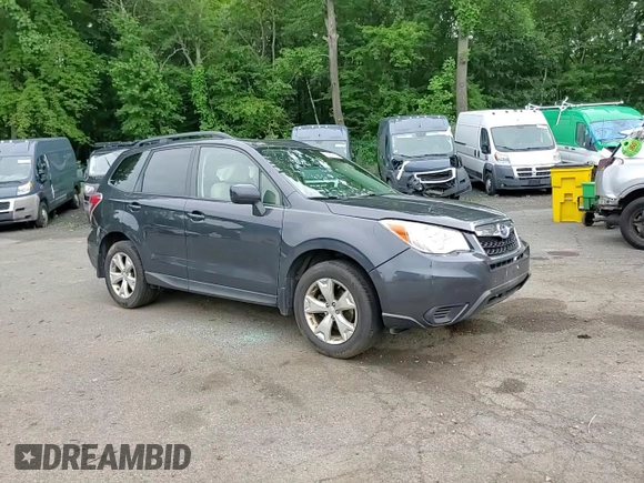2014 Subaru Forester Premium with VIN JF2SJAEC5EH517030, listed as a Copart auction lot 63153595 with 211,242 mi miles and Salvage title. Bid and sale history available at DreamBid. Image 14.