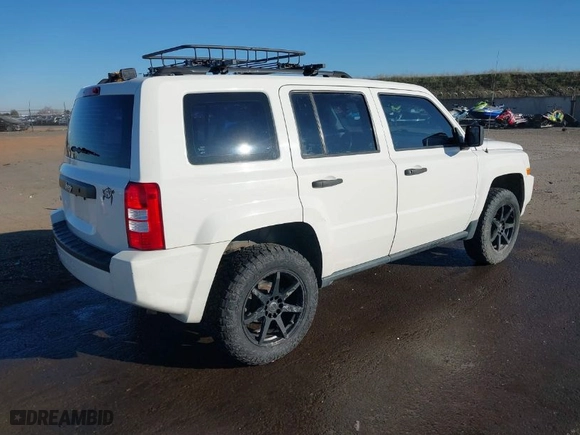 2010 Jeep Patriot Sport with VIN 1J4NF2GB8AD503836, listed as a IAAI auction lot 41337497 with 138,003 mi miles. Bid and sale history available at carsss.com. Image 4.