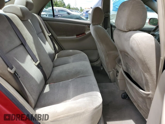 2005 Toyota Corolla CE with VIN 2T1BR32E15C372579, listed as a Copart auction lot 62933485 with 213,193 mi miles and Salvage title. Bid and sale history available at DreamBid. Image 10.