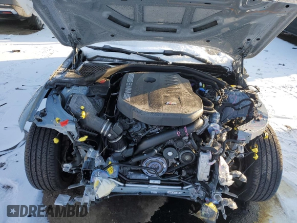 2025 BMW 4 Series M440i xDrive with VIN WBA83DA07SCT64818, listed as a Copart auction lot 43932505 with 1,974 mi miles and Clean title. Bid and sale history available at DreamBid. Image 12.