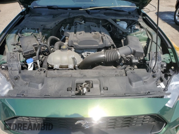 2022 Ford Mustang EcoBoost with VIN 1FATP8UH0N5129315, listed as a Copart auction lot 65189804 with 51,337 mi miles and Non Repairable. Bid and sale history available at carsss.com. Image 11.