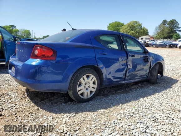 2014 Dodge Avenger SE with VIN 1C3CDZAB0EN220307, listed as a Copart auction lot 52398845 with 275,277 mi miles and Salvage Title. Bid and sale history available at carsss.com. Image 3.
