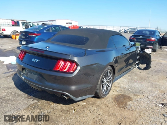 2017 Ford Mustang GT Premium z VIN 1FATP8FFXH5295034, wystawiony jako IAAI lot #41973926 z przebiegiem 153 870 mil mil oraz . Historia ofert i sprzedaży dostępna na DreamBid. Obrazek 4.