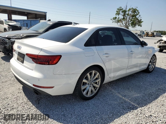 2017 Audi A4 Premium with VIN WAUGNAF43HN019766, listed as a Copart auction lot 52924375 with 127,827 mi miles and Salvage Title. Bid and sale history available at carsss.com. Image 3.