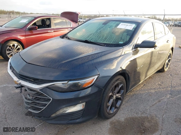 2021 Chevrolet Malibu LT with VIN 1G1ZD5ST5MF031045, listed as a IAAI auction lot 41806201 with 112,736 mi miles. Bid and sale history available at carsss.com. Image 2.