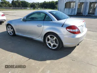 2005 Mercedes-Benz SLK-Class with VIN WDBWK56F65F030071, listed as a Copart auction lot 74048934 with 0 mi miles and Salvage Title. Bid and sale history available at carsss.com. Image 2.