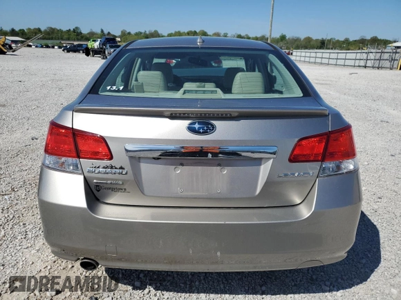 2014 Subaru Legacy Limited with VIN 4S3BMCM69E3030150, listed as a Copart auction lot 53956175 with 117,441 mi miles and Salvage title. Bid and sale history available at DreamBid. Image 6.