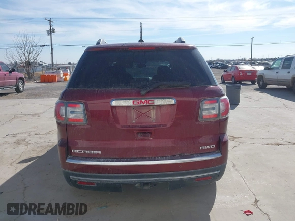 2016 GMC Acadia SLE with VIN 1GKKVPKD5GJ202523, listed as a IAAI auction lot 41341479 with 178,575 mi miles and . Bid and sale history available at DreamBid. Image 16.