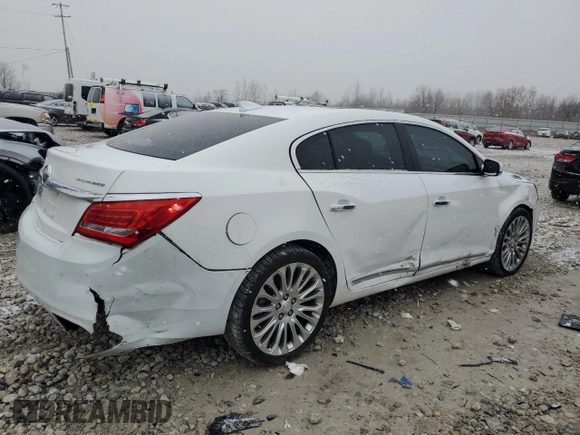 2015 Buick LaCrosse Premium II with VIN 1G4GF5G39FF309364, listed as a Copart auction lot 50144345 with 134,835 mi miles and Clean Title. Bid and sale history available at DreamBid. Image 3.
