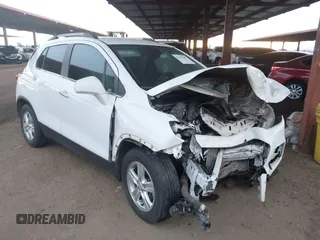2020 Chevrolet Trax LT with VIN KL7CJLSB0LB040725, listed as a IAAI auction lot 41450707 with 53,422 mi miles and . Bid and sale history available at DreamBid. Image 1.