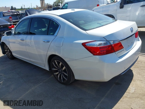 2015 Honda Accord EX-L with VIN 1HGCR2F84FA025113, listed as a IAAI auction lot 42304609 with 94,766 mi miles and . Bid and sale history available at DreamBid. Image 3.