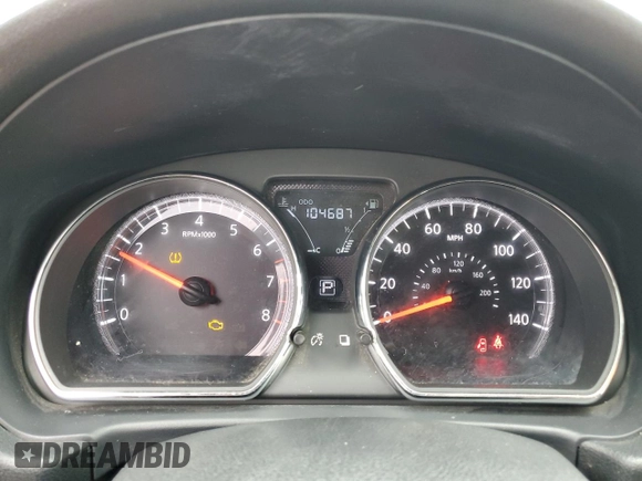 2016 Nissan Versa S Plus with VIN 3N1CN7AP0GL866431, listed as a Copart auction lot 56238035 with 104,687 mi miles and Salvage Title. Bid and sale history available at DreamBid. Image 9.