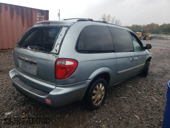 2006 Chrysler Town & Country LWB Touring with VIN 2A4GP54L06R866253, listed as a Copart auction lot 78911244 with 155,552 mi miles and Salvage Title. Bid and sale history available at carsss.com. Image 3.
