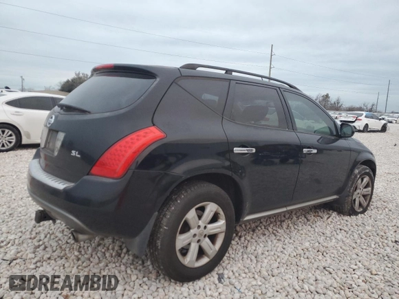 2007 Nissan Murano SL with VIN JN8AZ08TX7W528391, listed as a Copart auction lot 52120565 with Not provided miles and Salvage title. Bid and sale history available at DreamBid. Image 3.