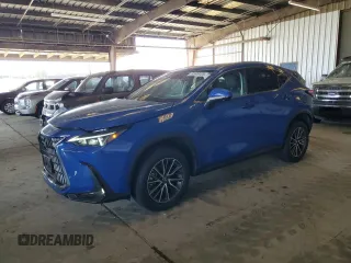 2025 Lexus NX 350h Premium with VIN 2T2GKCEZ0SC040410, listed as a Copart auction lot 62606125 with 7,273 mi miles and Salvage title. Bid and sale history available at DreamBid. Image 1.