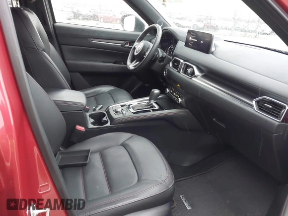 2022 Mazda CX-5 2.5 Turbo with VIN JM3KFBAY3N0622971, listed as a IAAI auction lot 40957512 with 25,084 mi miles and . Bid and sale history available at carsss.com. Image 5.