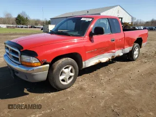 1997 Dodge Dakota with VIN 1B7GL23Y4VS156802, listed as a Copart auction lot 51536585 with 188,403 mi miles and Salvage Title. Bid and sale history available at carsss.com. Image 1.