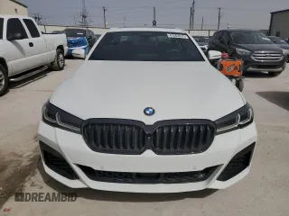 2021 BMW 5 Series 540i with VIN WBA53BJ02MWW89420, listed as a Copart auction lot 47662075 with 58,680 mi miles and Salvage Title. Bid and sale history available at DreamBid. Image 5.