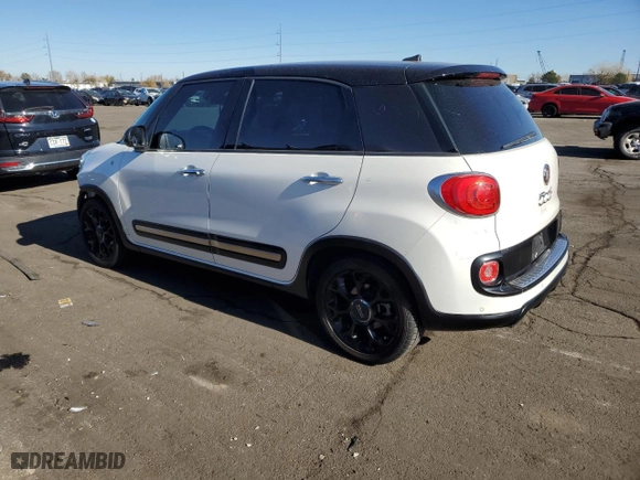 2017 FIAT 500L Trekking with VIN ZFBCFADH5HZ040117, listed as a Copart auction lot 82126574 with NaN miles and Salvage Title. Bid and sale history available at carsss.com. Image 2.
