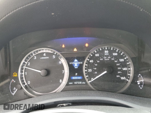 2015 Lexus GS 350 with VIN JTHBE1BL8FA007254, listed as a Copart auction lot 42392735 with 187,338 mi miles and Salvage Title. Bid and sale history available at carsss.com. Image 9.