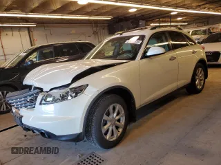 2008 Infiniti FX35 with VIN JNRAS08W08X206669, listed as a Copart auction lot 50365824 with 118,158 mi miles and Salvage Title. Bid and sale history available at carsss.com. Image 1.