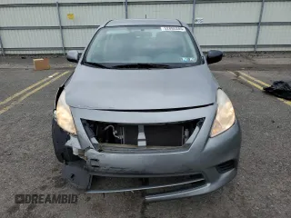 2014 Nissan Versa SV with VIN 3N1CN7AP6EL856922, listed as a Copart auction lot 52895285 with 78,135 mi miles and Salvage Title. Bid and sale history available at carsss.com. Image 5.