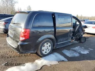2011 Dodge Grand Caravan SXT with VIN 2D4RN4DG2BR662892, listed as a Copart auction lot 48417695 with Not Provided miles and Non Repairable. Bid and sale history available at DreamBid. Image 3.