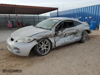 2008 Mitsubishi Eclipse GS with VIN 4A3AK24F58E038974, listed as a Copart auction lot 41851935 with 161,538 mi miles and Salvage Title. Bid and sale history available at carsss.com. Image 1.
