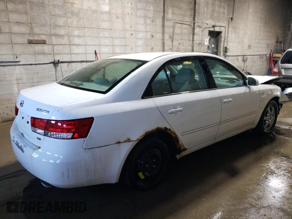2006 Hyundai Sonata GLS with VIN 5NPEU46F66H105800, listed as a Copart auction lot 42696035 with 211,830 mi miles and Salvage Title. Bid and sale history available at DreamBid. Image 3.