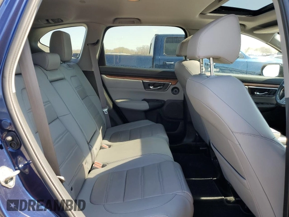 2019 Honda CR-V Touring with VIN 2HKRW2H9XKH607064, listed as a Copart auction lot 50198155 with 56,802 mi miles and Salvage Title. Bid and sale history available at carsss.com. Image 11.