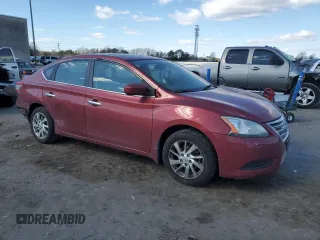 2015 Nissan Sentra SL with VIN 3N1AB7AP1FY348085, listed as a Copart auction lot 47015205 with 159,252 mi miles and Salvage Title. Bid and sale history available at DreamBid. Image 4.