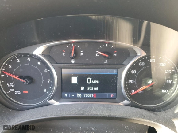 2019 GMC Terrain Denali with VIN 3GKALSEX1KL263007, listed as a Copart auction lot 88470195 with 75,081 mi miles and Salvage Title. Bid and sale history available at carsss.com. Image 9.