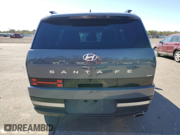 2024 Hyundai Santa Fe Limited z VIN 5NMP4DGLXRH041601, wystawiony jako Copart lot #50257125 z przebiegiem 4 002 mil mil oraz Szkoda całkowita • Salvage title. Historia ofert i sprzedaży dostępna na DreamBid. Obrazek 6.