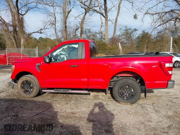 2022 Ford F-150 XL with VIN 1FTMF1CB0NKE05421, listed as a IAAI auction lot 41468165 with 20,265 mi miles. Bid and sale history available at carsss.com. Image 14.