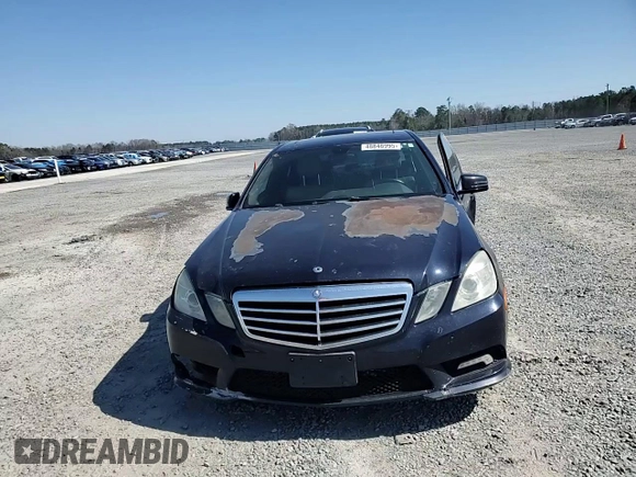 2011 Mercedes-Benz E 350 Luxury with VIN WDDHF8HB9BA460556, listed as a Copart auction lot 48848995 with 167,167 mi miles and Salvage Title. Bid and sale history available at DreamBid. Image 10.