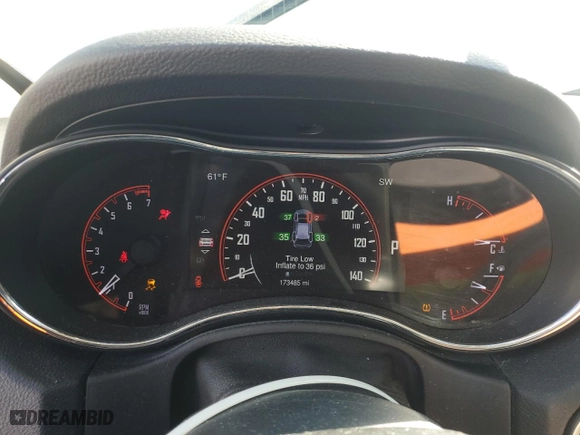 2015 Dodge Durango Citadel with VIN 1C4RDJEG0FC810436, listed as a Copart auction lot 46669015 with 173,485 mi miles and Salvage Title. Bid and sale history available at carsss.com. Image 9.