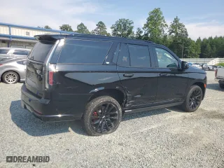 2022 Cadillac Escalade Sport with VIN 1GYS4FKL3NR136661, listed as a Copart auction lot 62984514 with 31,969 mi miles and Salvage Title. Bid and sale history available at carsss.com. Image 3.