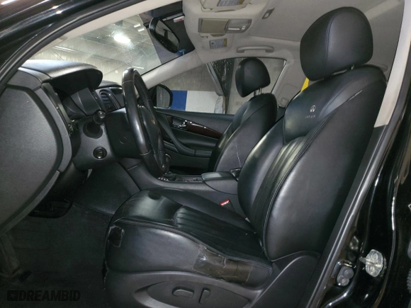 2012 Infiniti EX35 Journey with VIN JN1AJ0HR6CM453527, listed as a Copart auction lot 46403425 with 0 mi miles and Salvage Title. Bid and sale history available at carsss.com. Image 7.