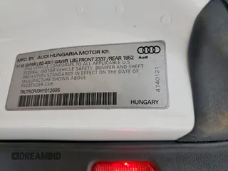 2017 Audi TT Roadster z VIN TRUT5CFV0H1012695, wystawiony jako Copart lot #57881695 z przebiegiem 87 580 mil mil oraz Szkoda całkowita • Salvage title. Historia ofert i sprzedaży dostępna na DreamBid. Obrazek 12.