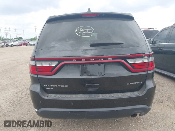 2014 Dodge Durango Limited with VIN 1C4RDJDG5EC593711, listed as a IAAI auction lot 42431980 with Not provided miles and . Bid and sale history available at DreamBid. Image 16.